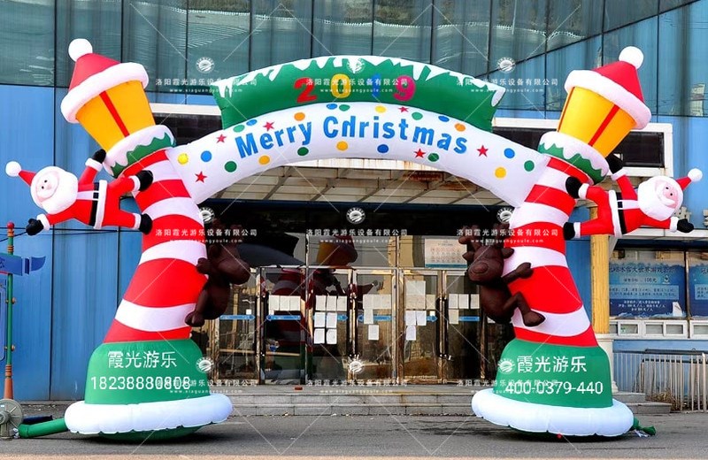荔城圣诞活动拱门